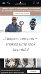 Mobile Screenshot of jacques-lemans.com
