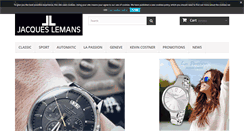 Desktop Screenshot of jacques-lemans.bg